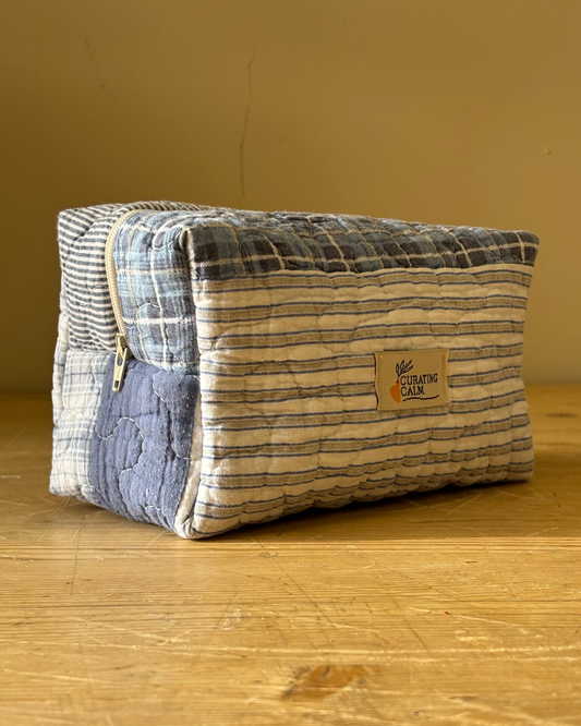 Vintage Quilt Wash Bag 08 – Small