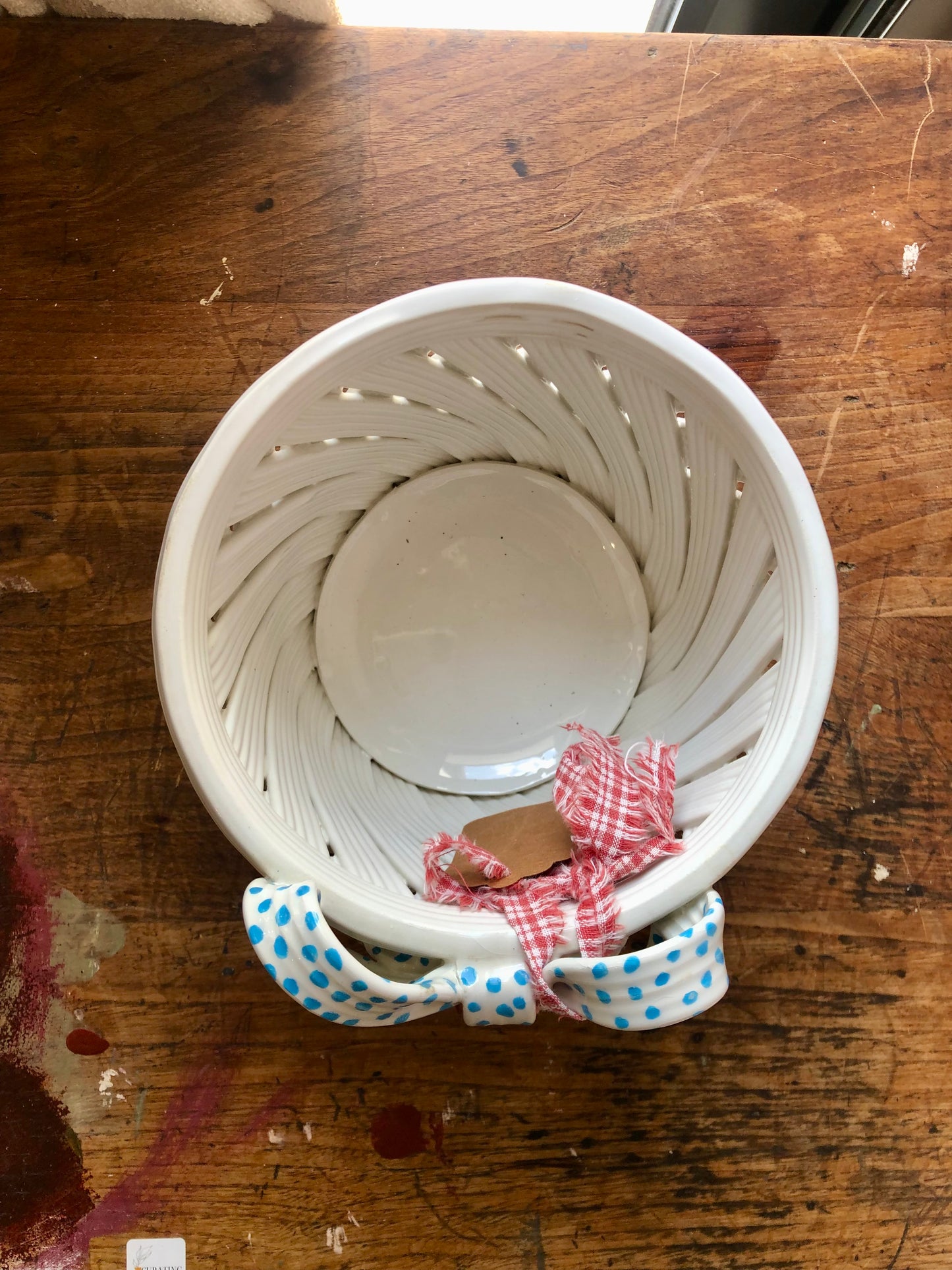 Italian vintage plant pot