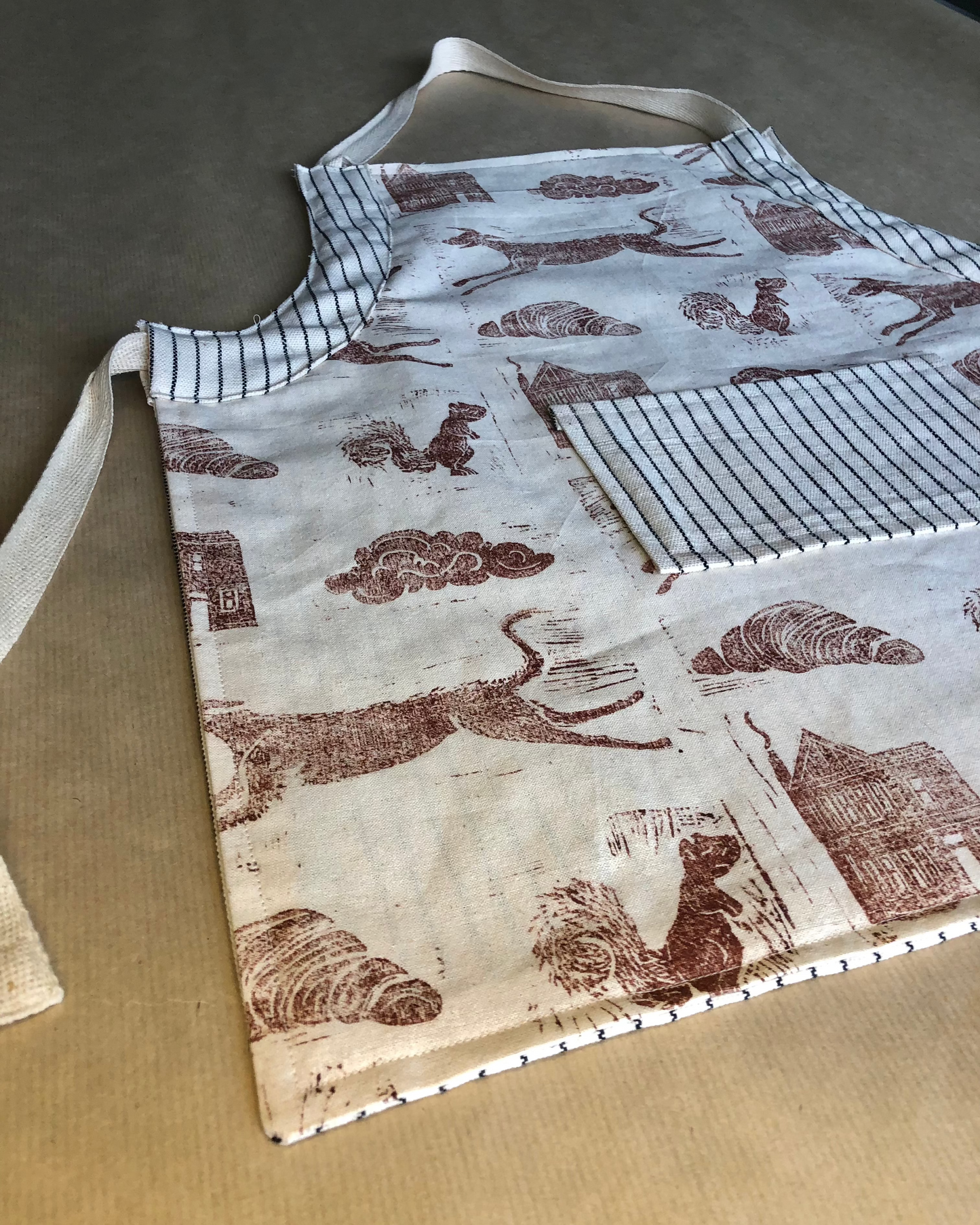 Squirrel Patrol Apron - Tot