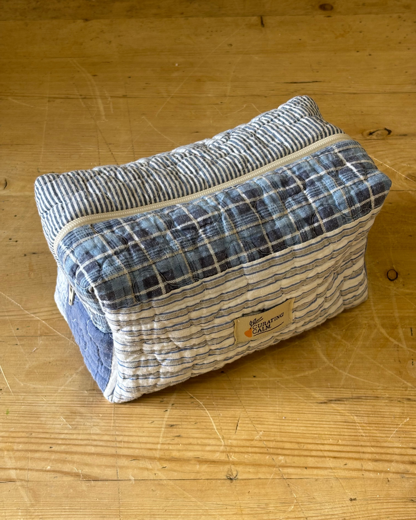 Vintage Quilt Wash Bag 08 – Small