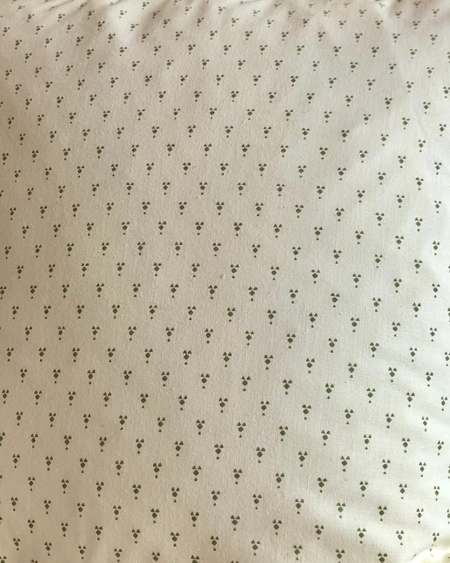 Ruffle cushion handmade from vintage Laura Ashley fabric