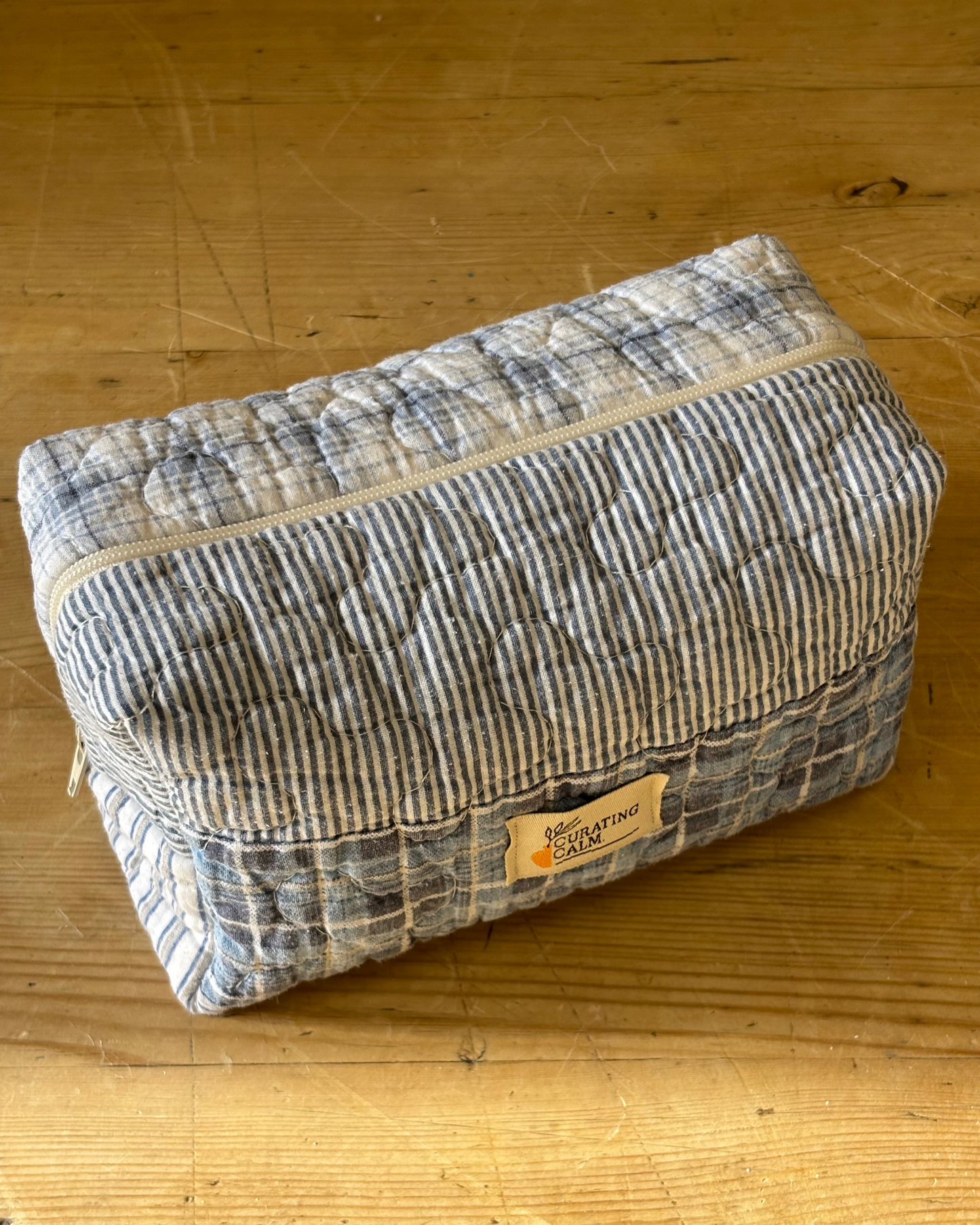 Vintage Quilt Wash Bag 07 – Small