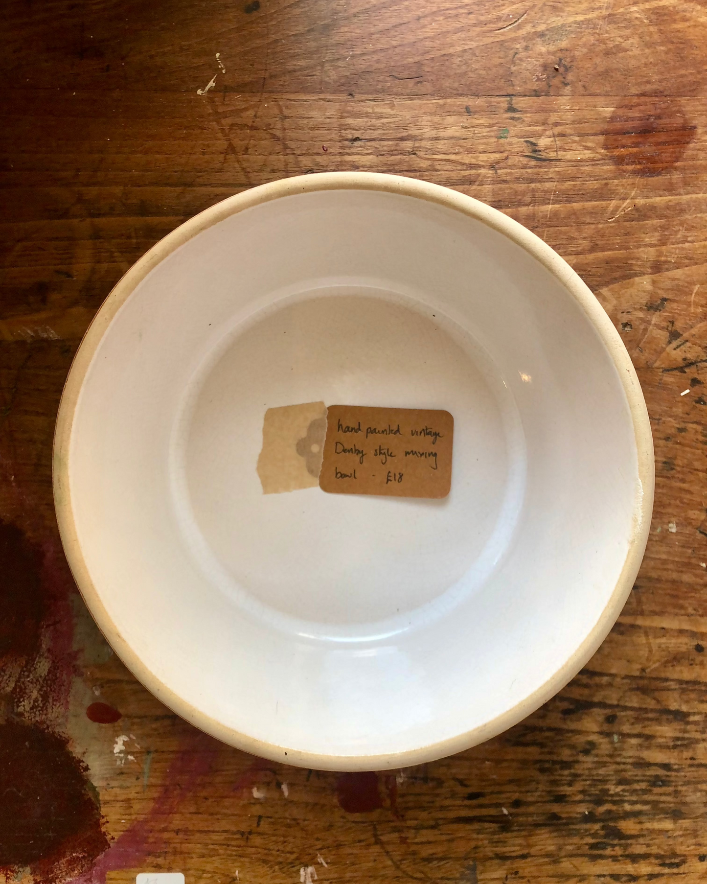 Vintage Denby style mixing bowl