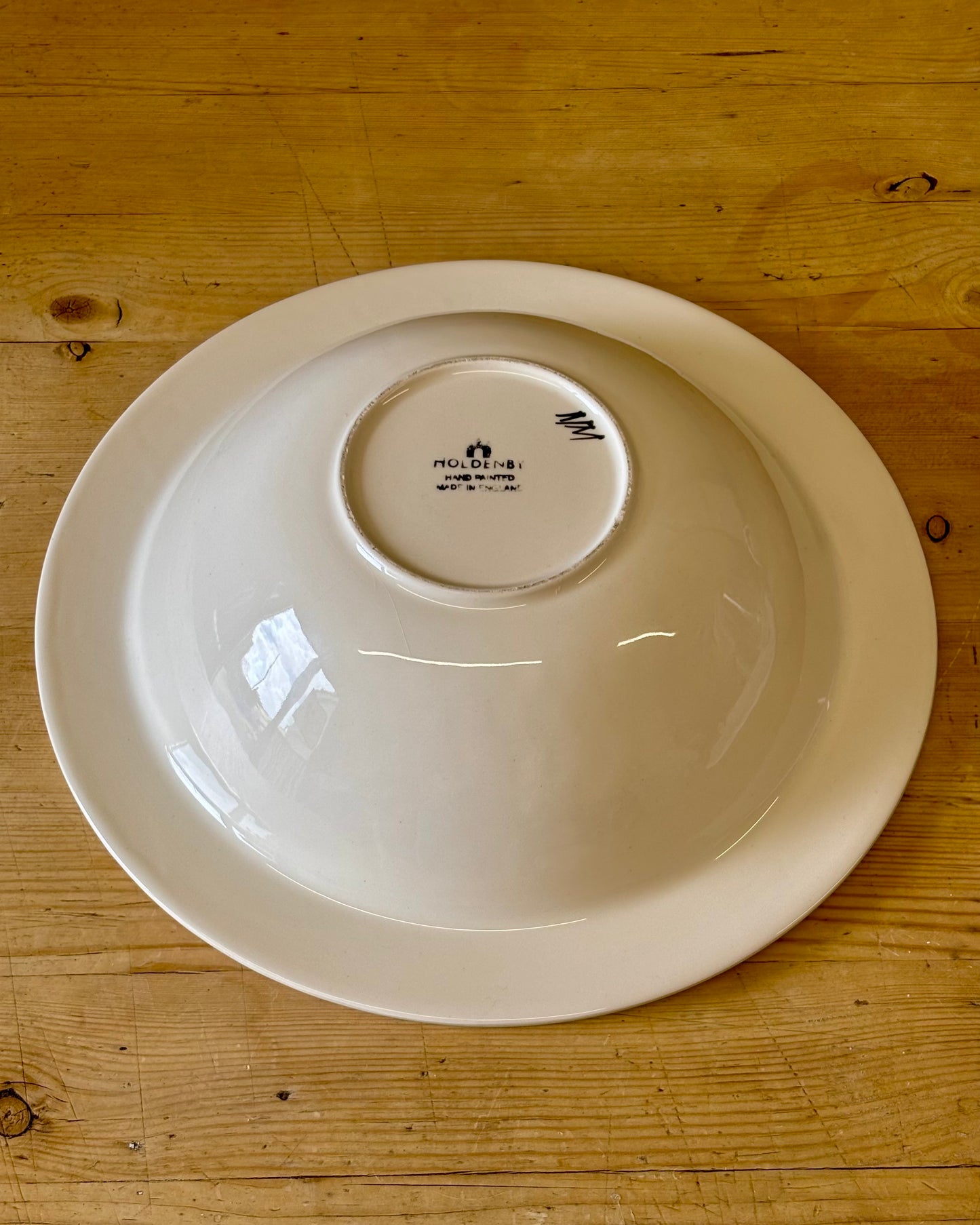 Vintage Holdenby Hand Painted Ceramic Serving Bowl