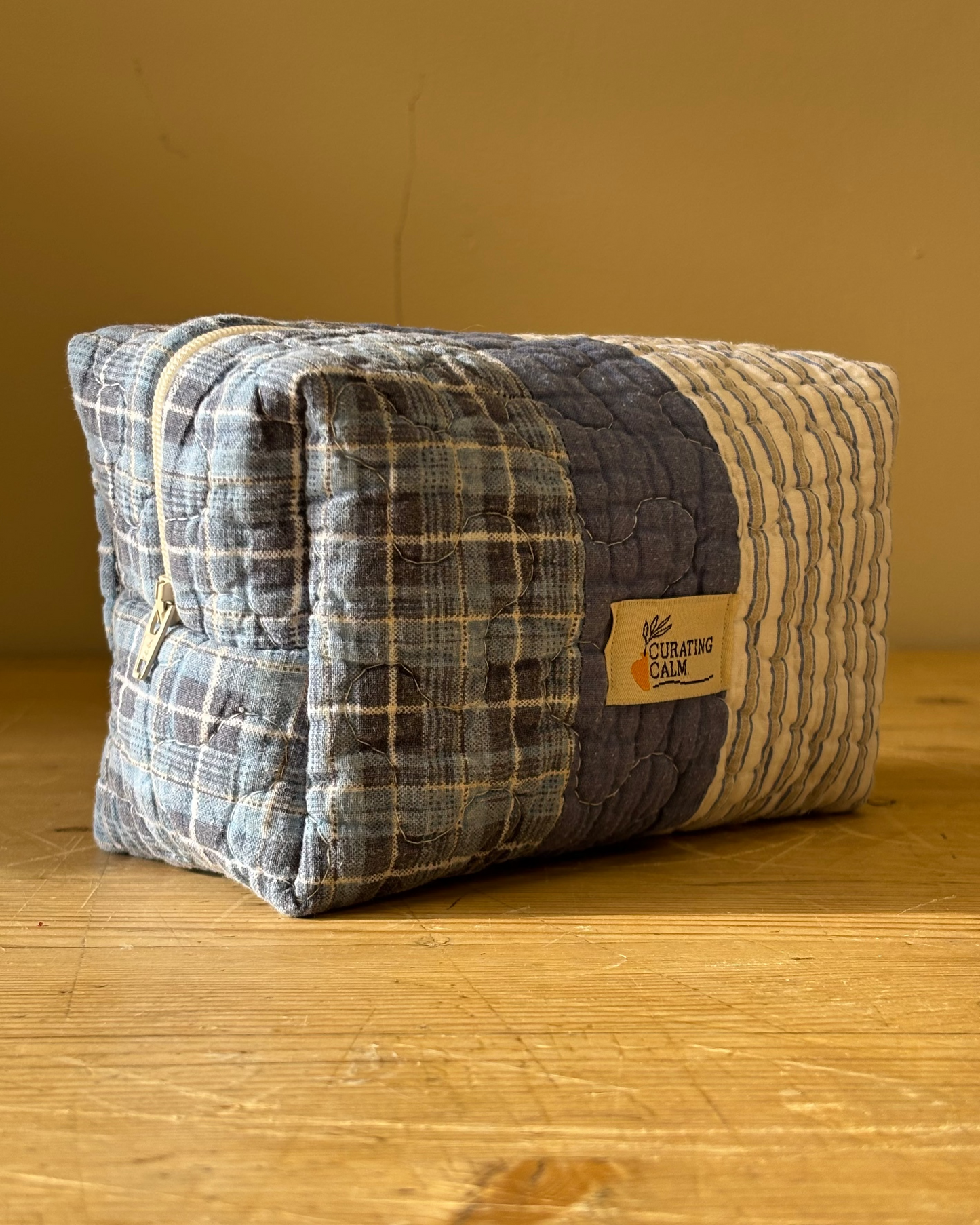 Vintage Quilt Wash Bag 09 – Small