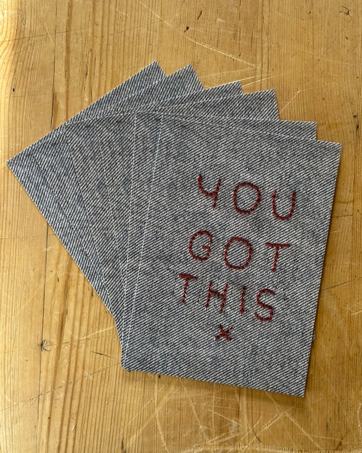 'You Got This' - A6 Embroidery Art Print