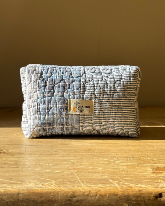 Vintage Quilt Wash Bag 02 – Small