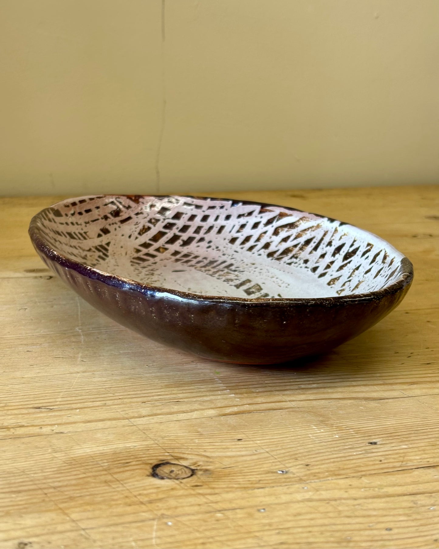 Vintage Studio Pottery  Dish