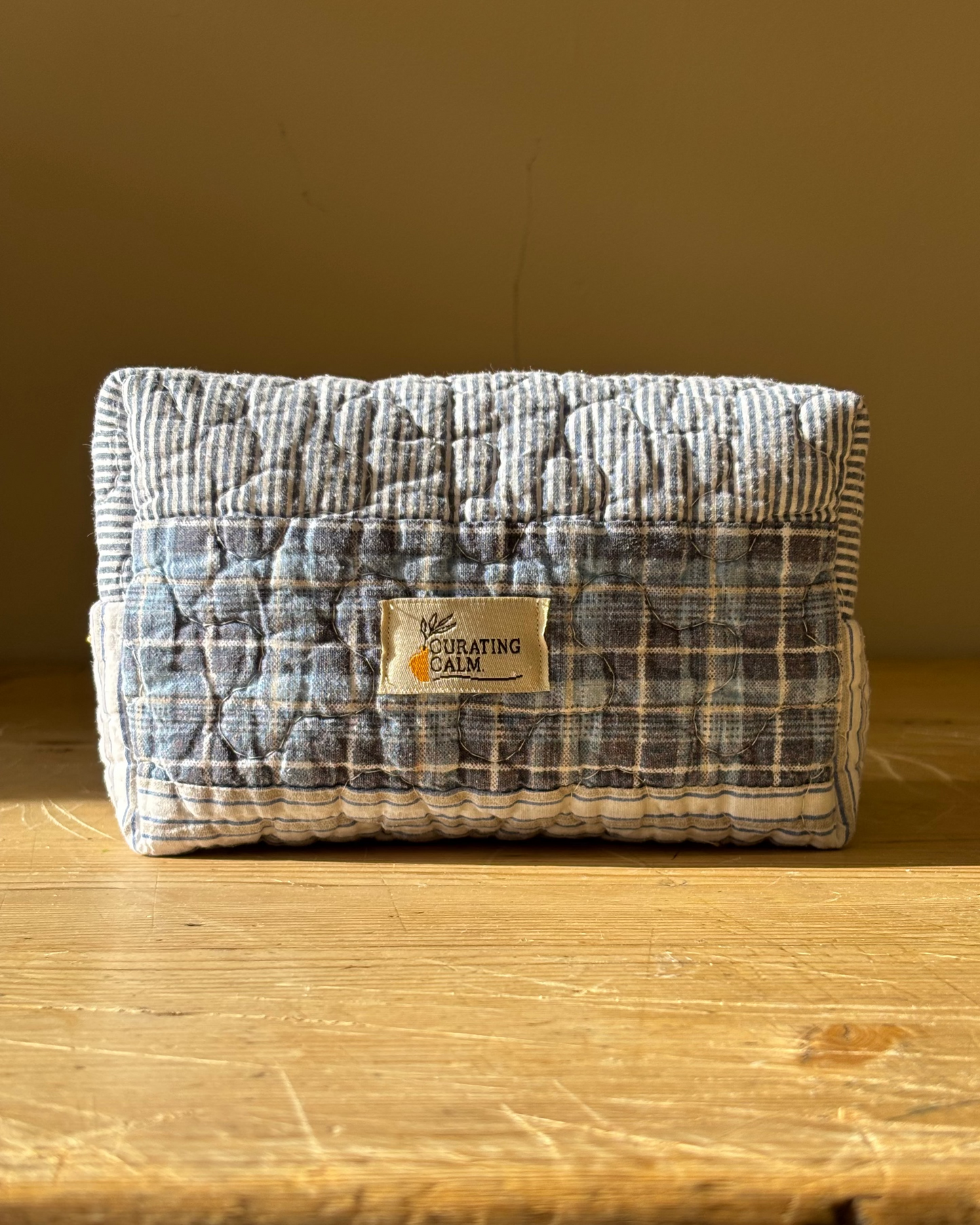 Vintage Quilt Wash Bag 04 – Small