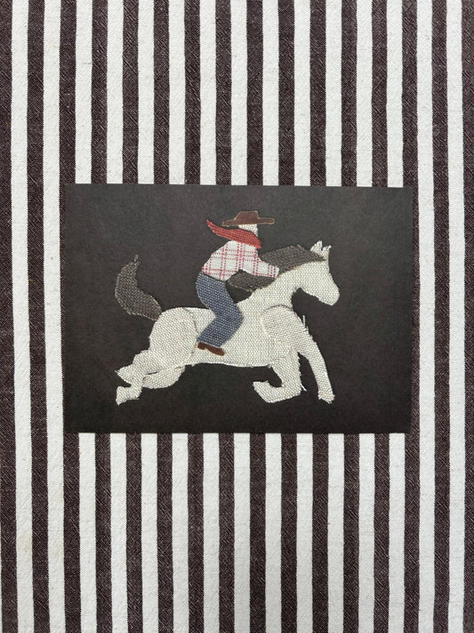 'Onwards!' - A5 Mixed Media Art Print
