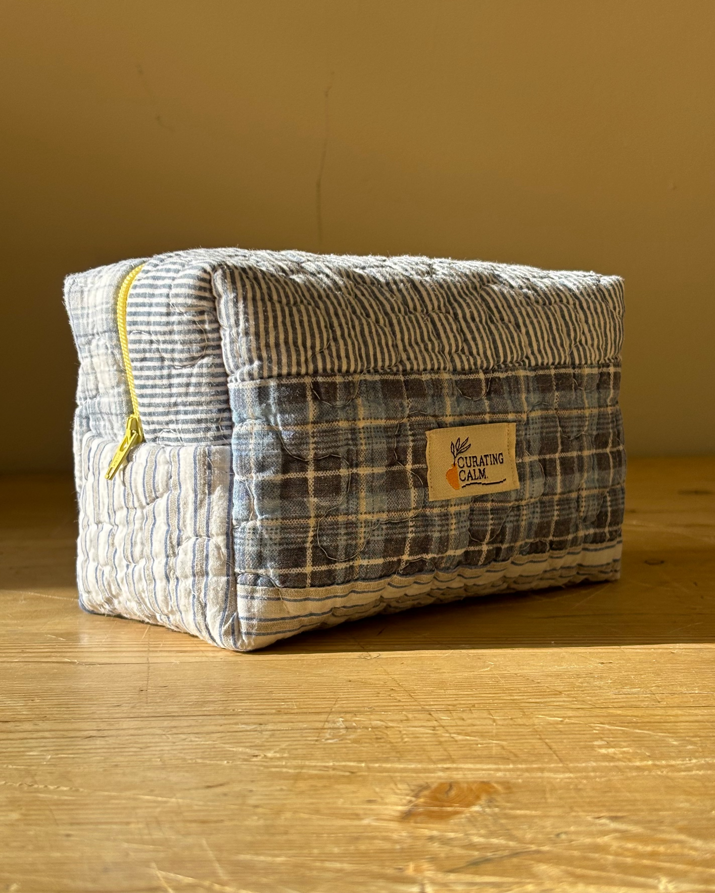 Vintage Quilt Wash Bag 04 – Small