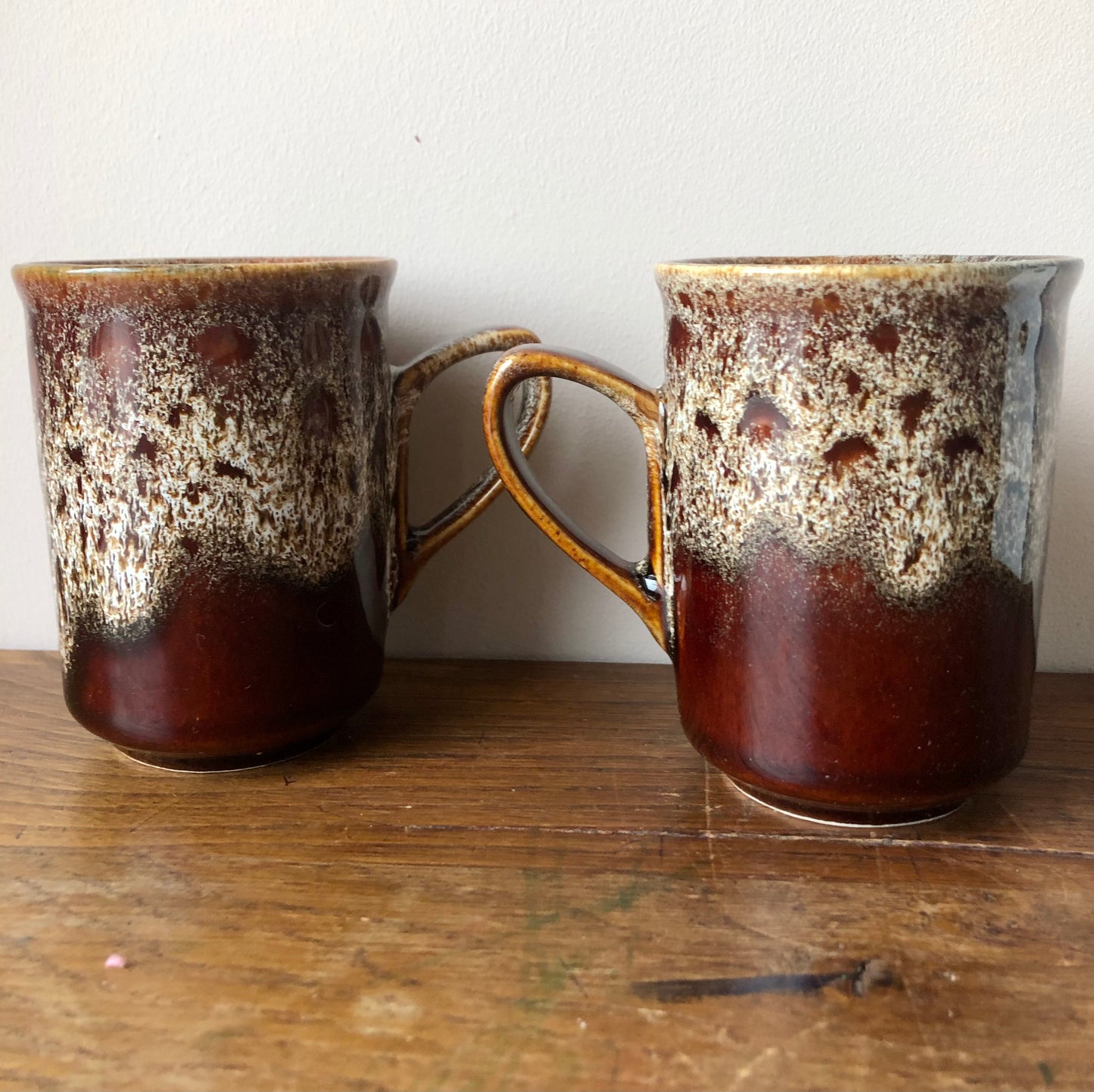 Pair of Fosters Pottery Ceramic Mugs