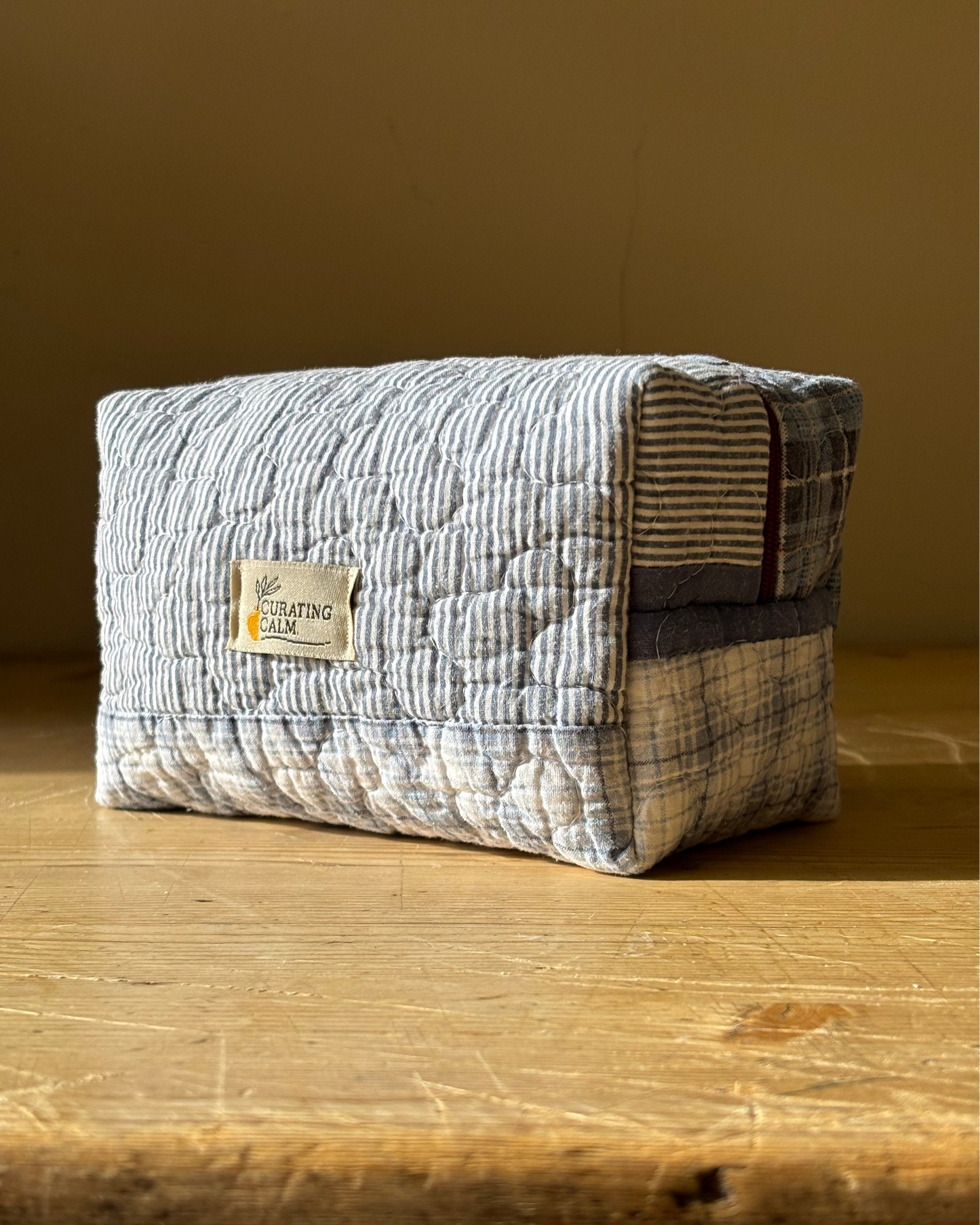 Vintage Quilt Wash Bag 03 – Small