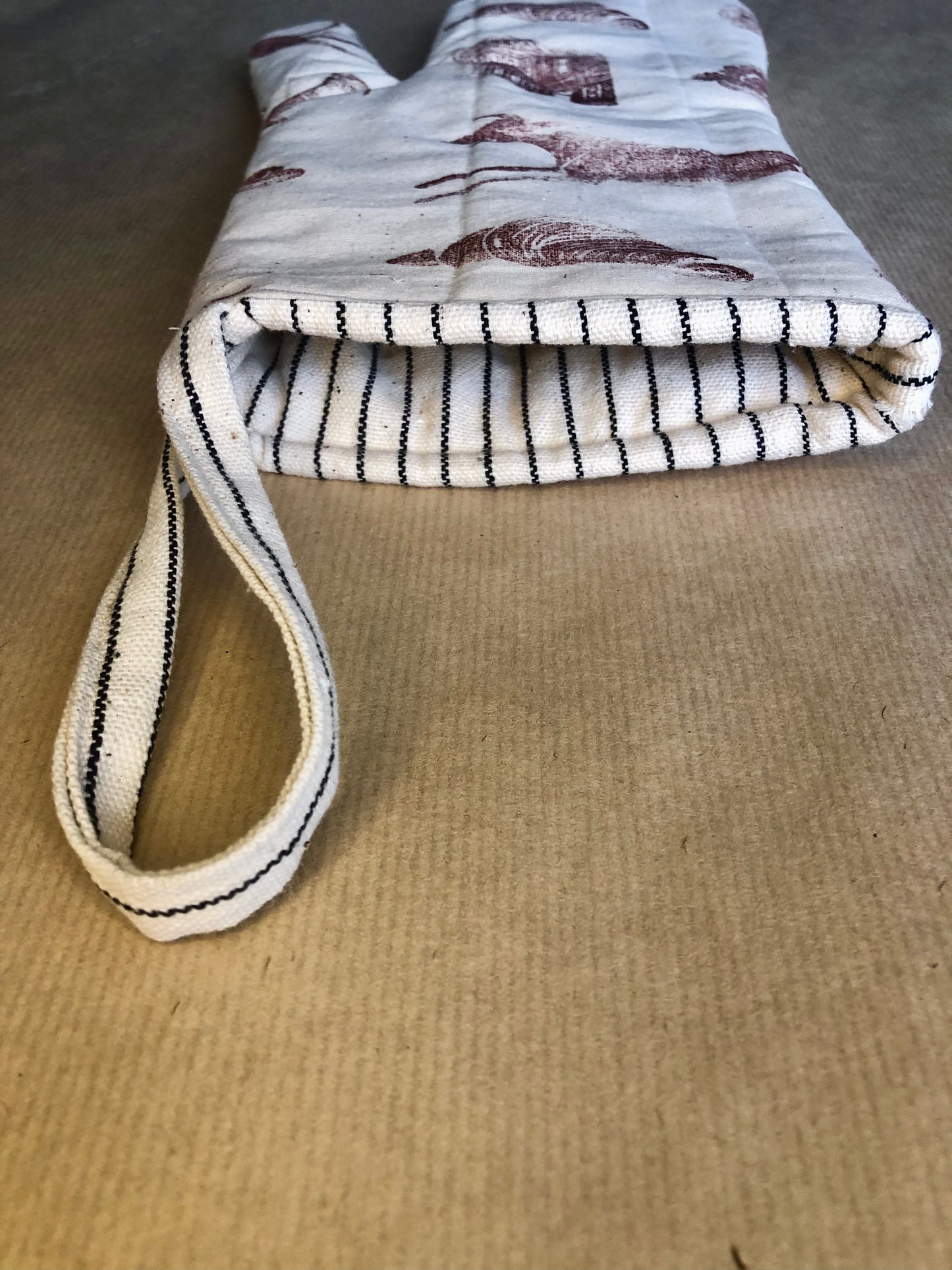 Squirrel Patrol Oven Mitt