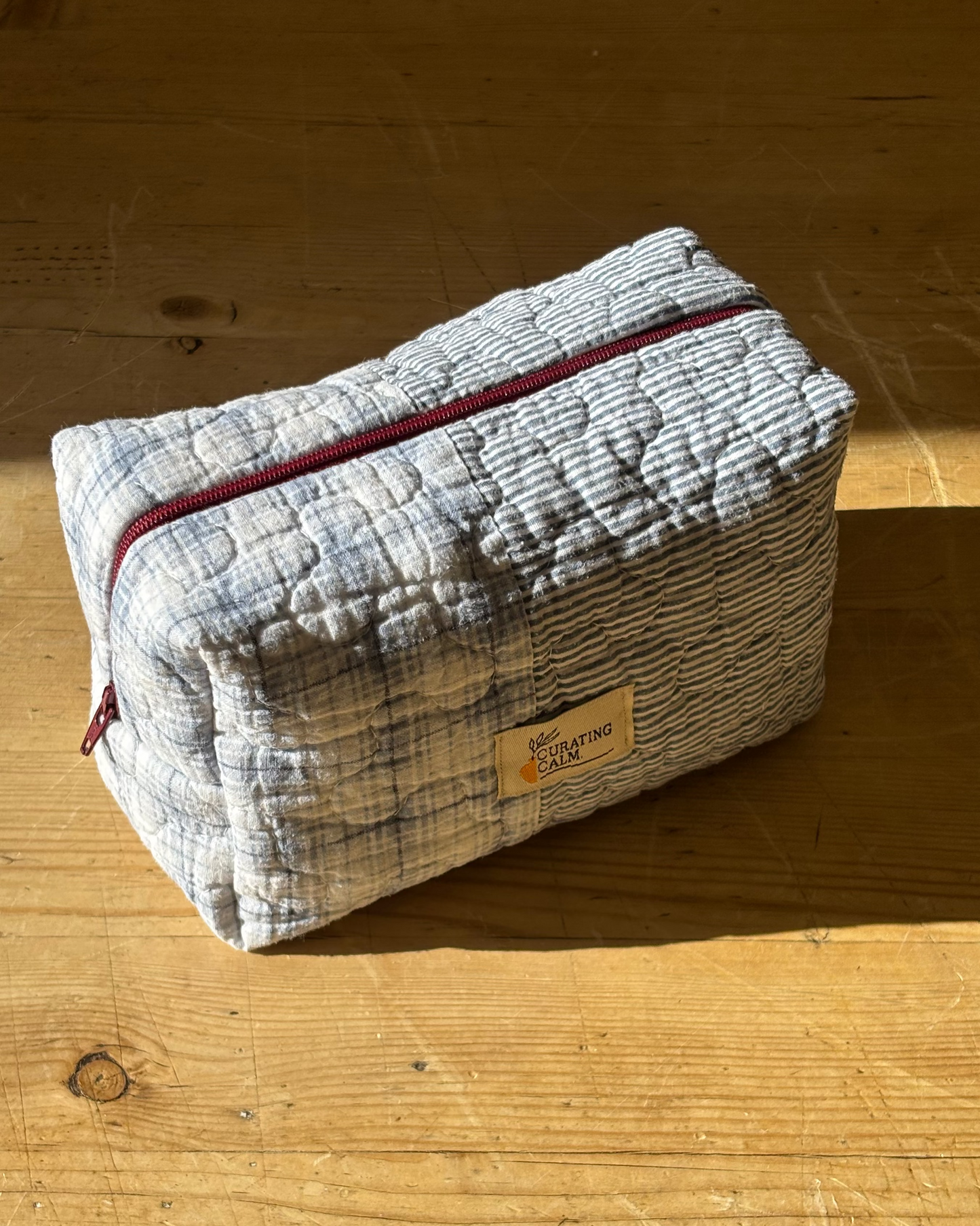 Vintage Quilt Wash Bag 01 – Small