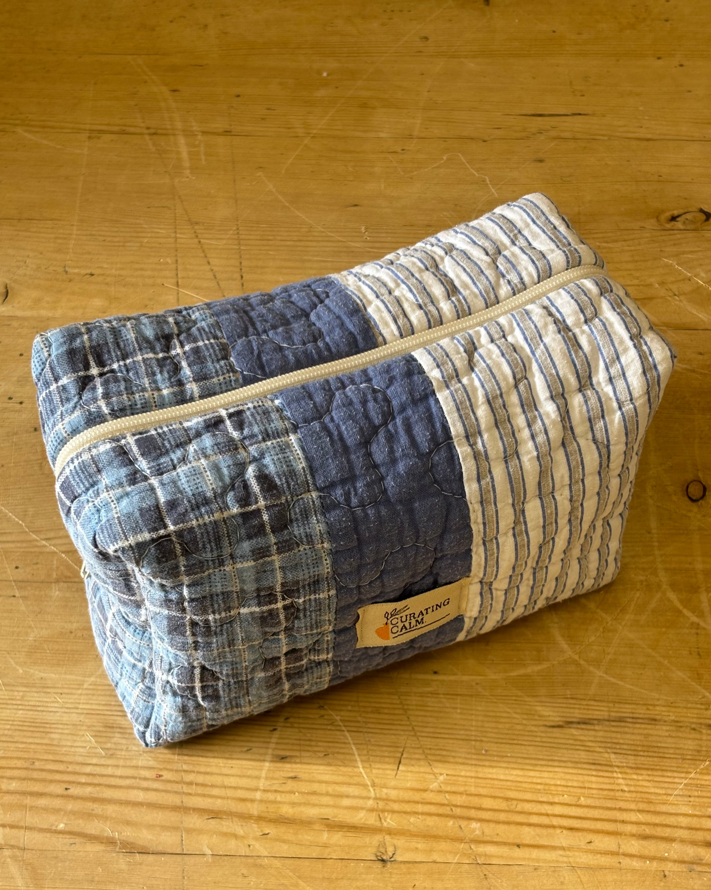 Vintage Quilt Wash Bag 09 – Small