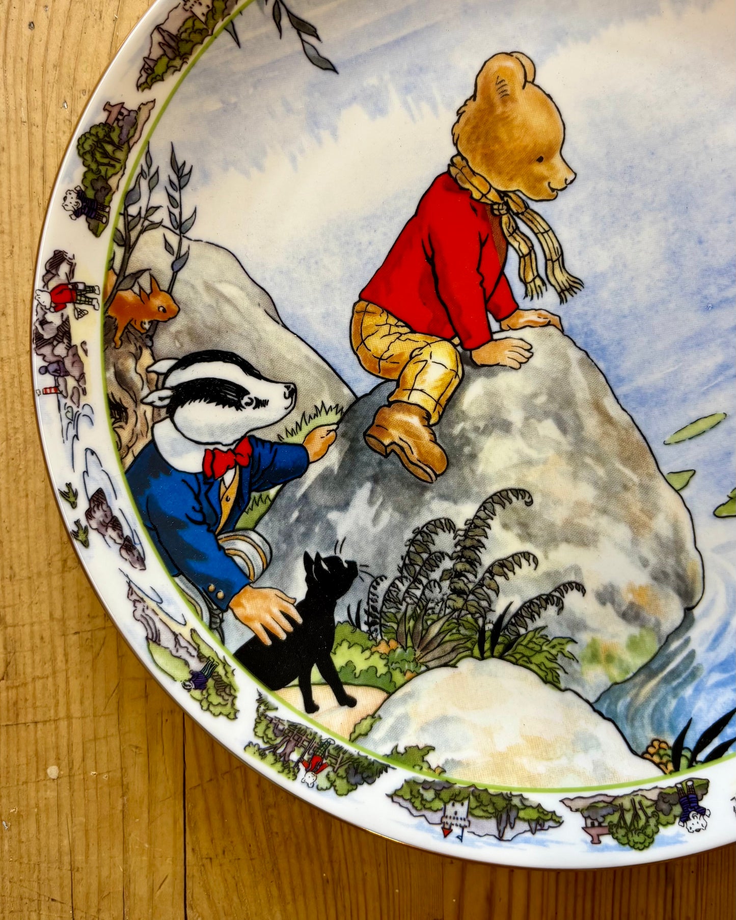 Vintage Rupert Bear Collector Plate
