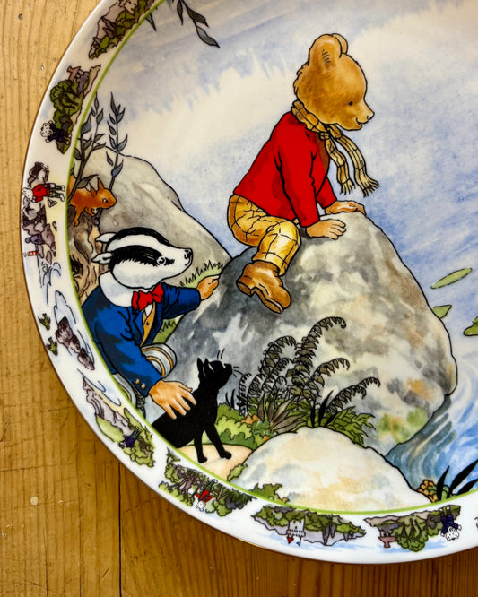 Vintage Rupert Bear Collector Plate