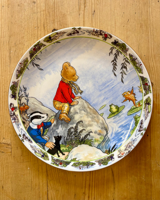 Vintage Rupert Bear Collector Plate