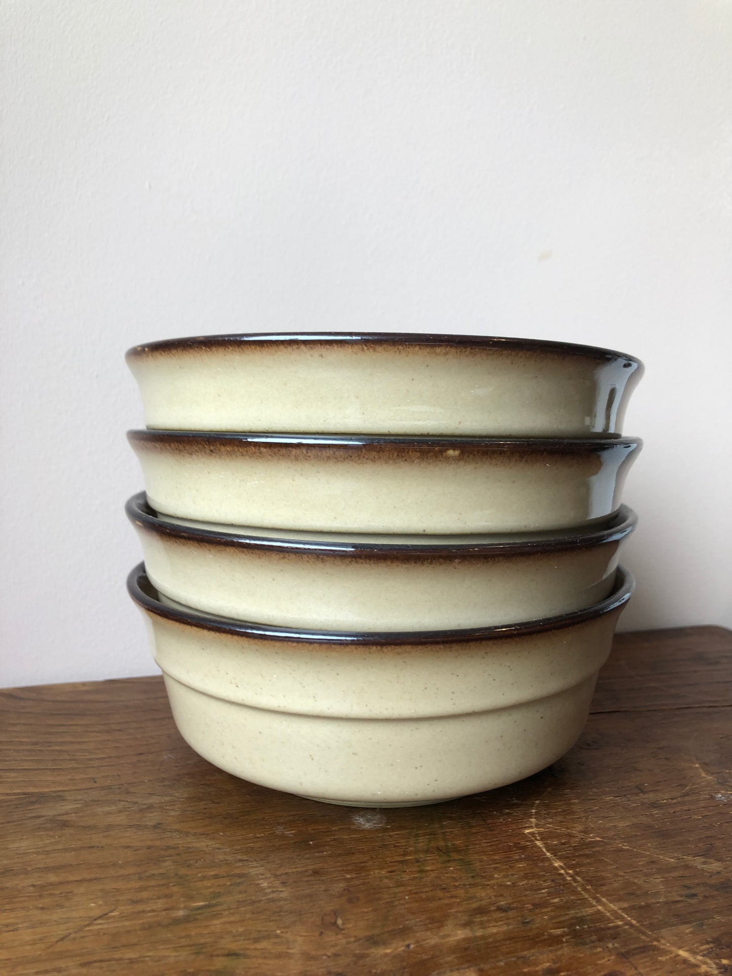 Set of 4 Vintage Denby "Savoy" cereal bowls