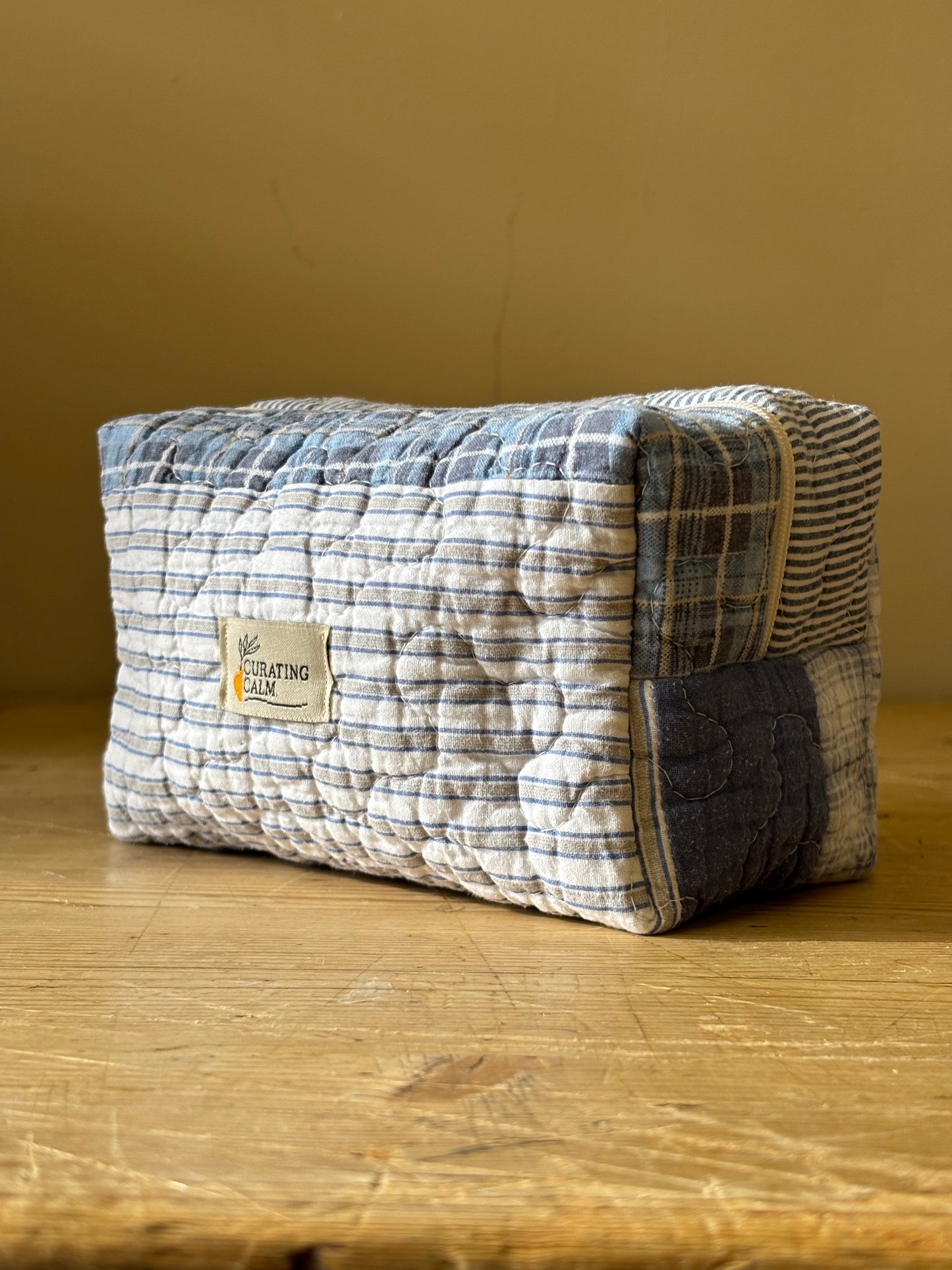 Vintage Quilt Wash Bag 08 – Small