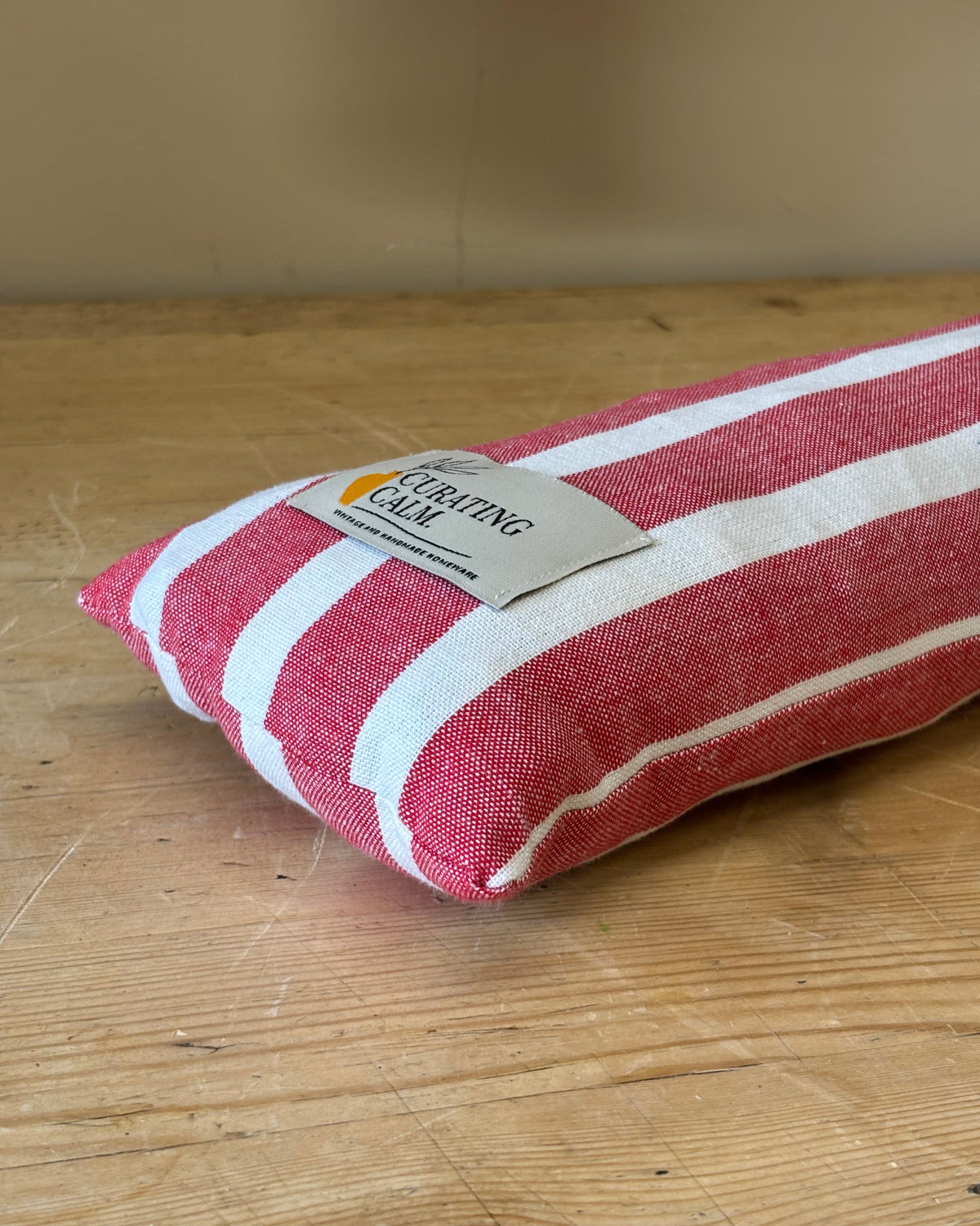 Draught Excluder - red stripe