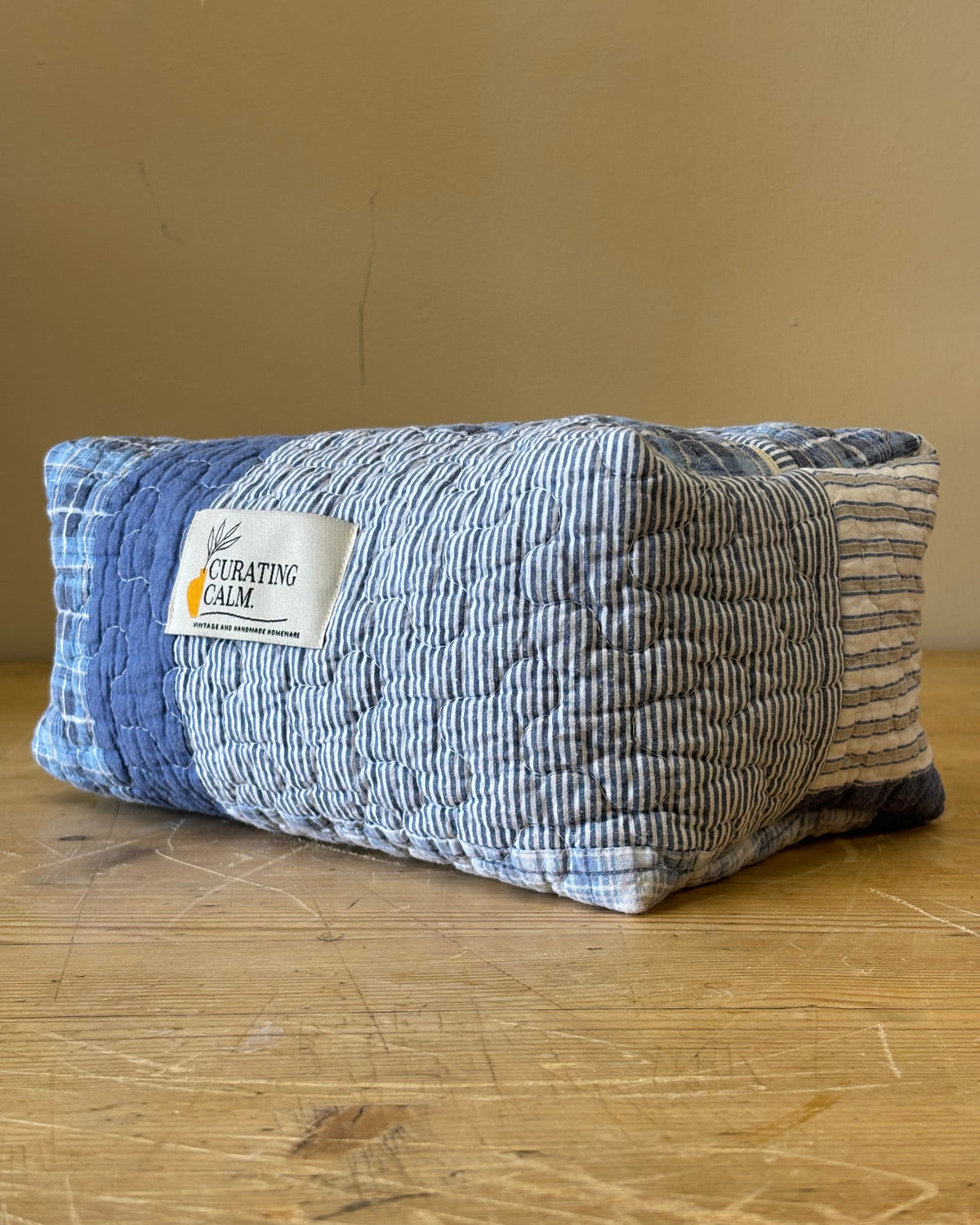 Vintage Quilt Wash Bag 07 – Large
