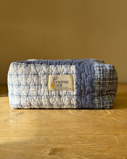 Vintage Quilt Wash Bag 08 – Large