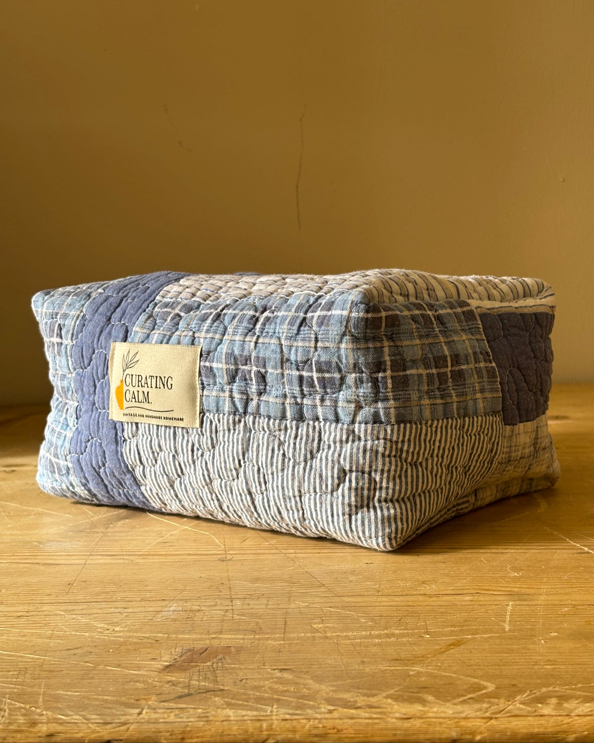 Vintage Quilt Wash Bag 05 – Large