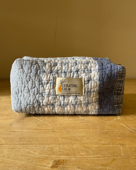 Vintage Quilt Wash Bag 11 – Large