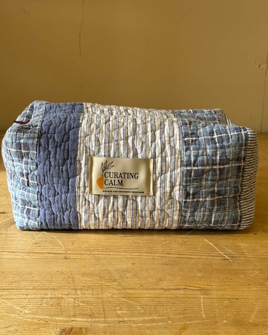 Vintage Quilt Wash Bag 12 – Large
