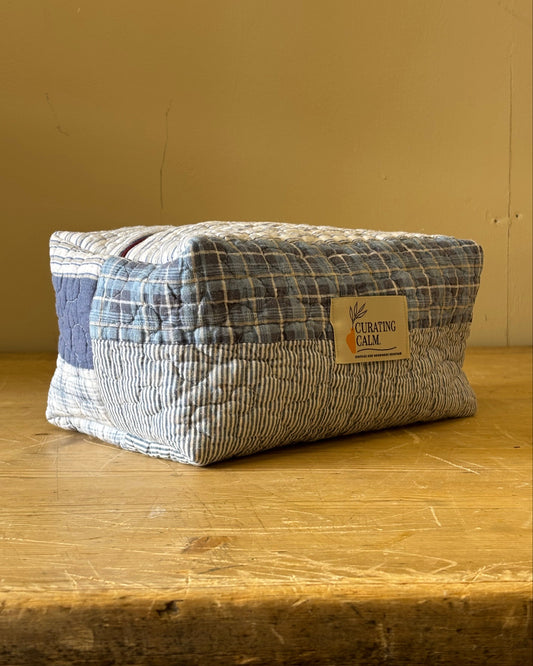 Vintage Quilt Wash Bag 10 – Large