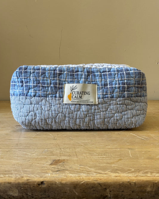 Vintage Quilt Wash Bag 01 – Large