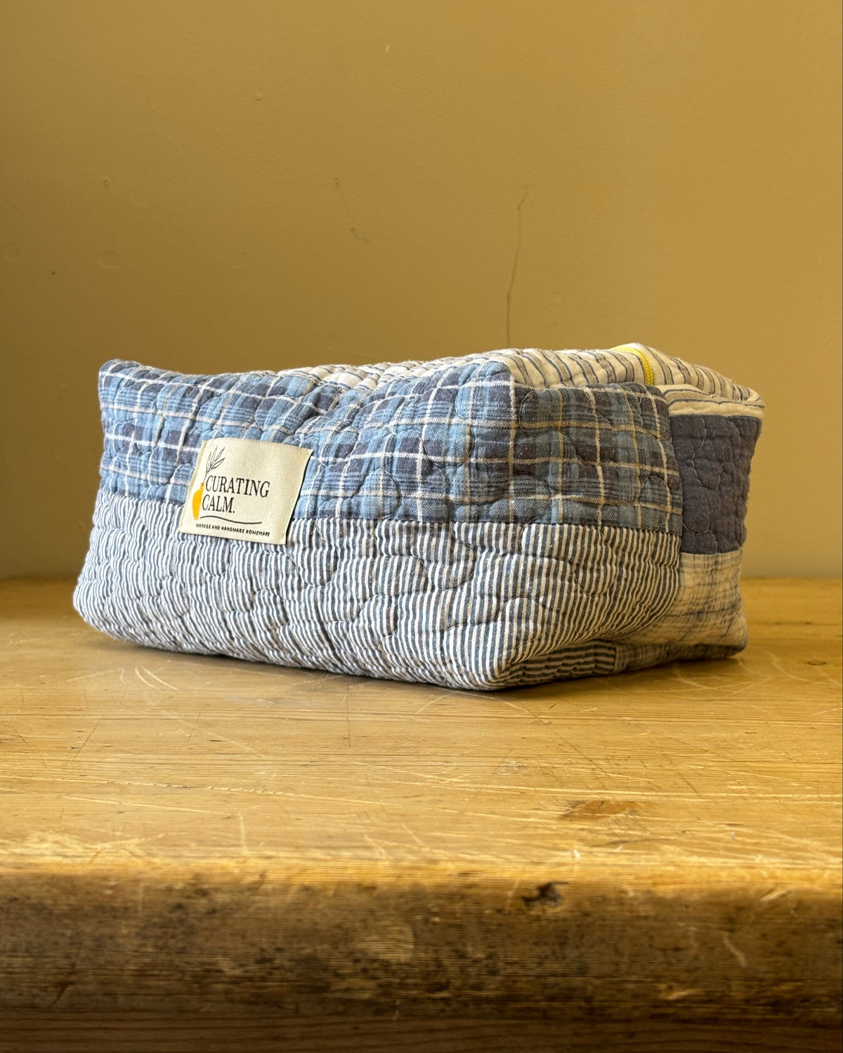 Vintage Quilt Wash Bag 01 – Large